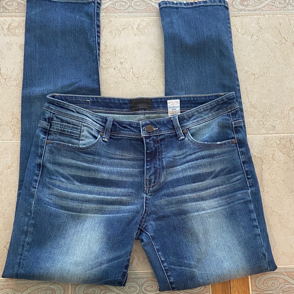Women's Buckle Black Blue Jeans tall